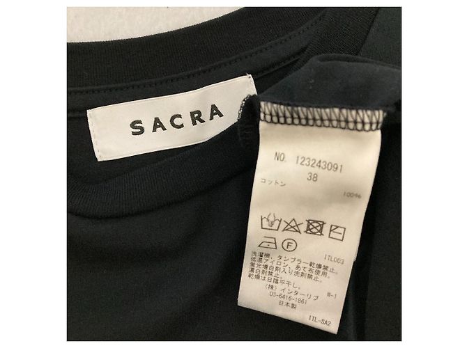 Autre Marque SACRA FOLDED LINE CROPPED TOP Top - vista 3