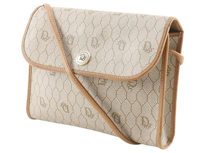 Bolso de hombro Christian Dior de PVC panal - vista 2