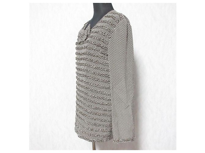 Autre Marque Blusa de lunares con volantes y lazos INGEBORG - vista 3