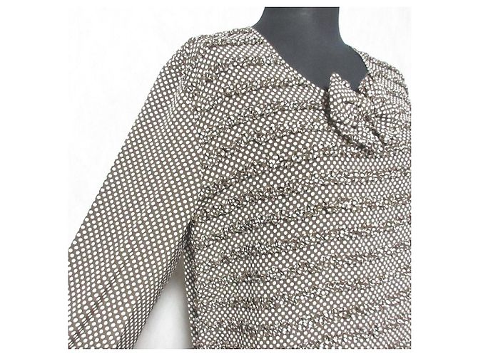 Autre Marque Blusa de lunares con volantes y lazos INGEBORG - vista 4