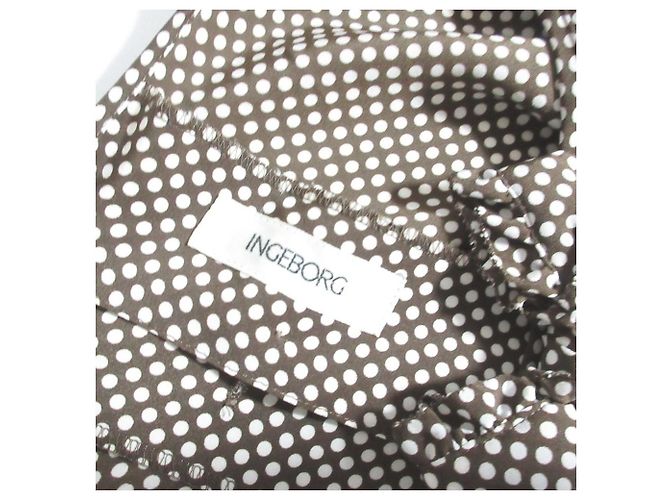 Autre Marque Blusa de lunares con volantes y lazos INGEBORG - vista 5
