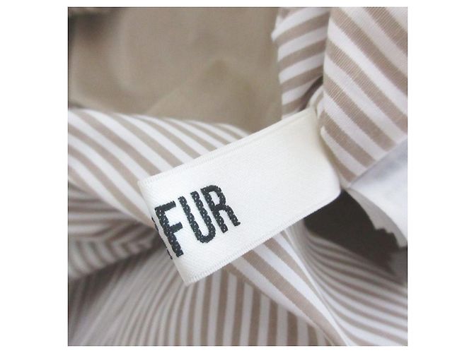 Autre Marque Vestido de mezcla de encaje Isomaterial FURFUR - vista 7