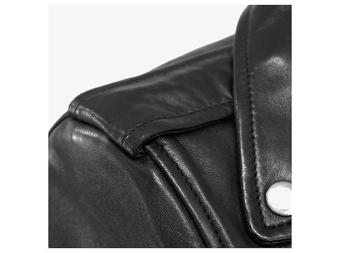 Yves Saint Laurent Giacca in pelle di agnello Saint Laurent Paris - vista 13