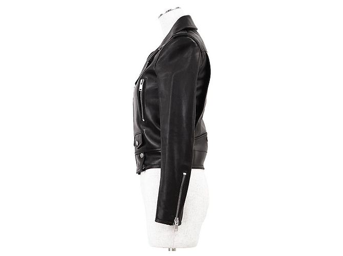 Yves Saint Laurent Giacca in pelle di agnello Saint Laurent Paris - vista 5