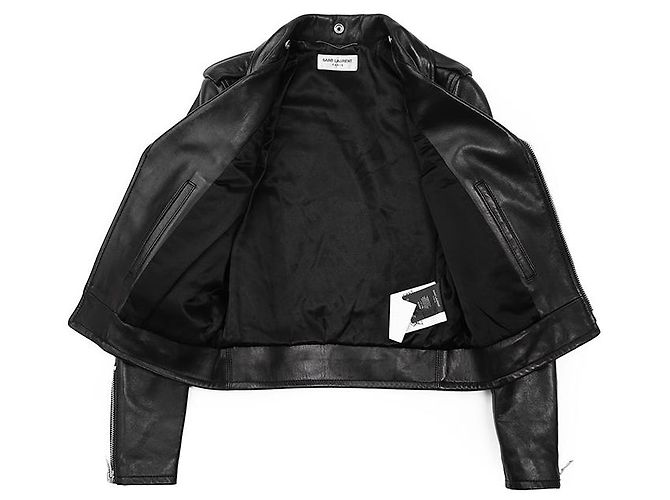 Yves Saint Laurent Giacca in pelle di agnello Saint Laurent Paris - vista 9