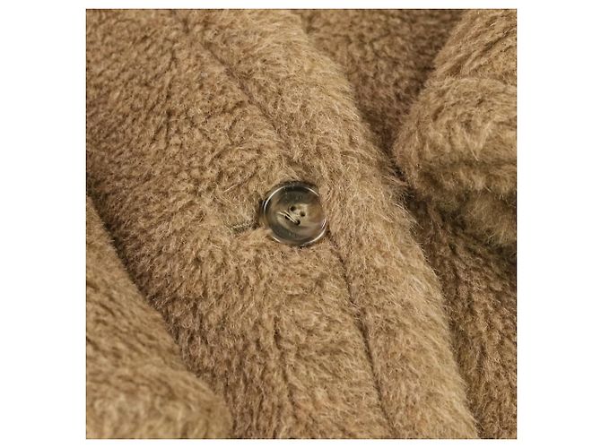Max Mara FIORIRE4 Teddy Bear Wool Cape Coat - vista 7