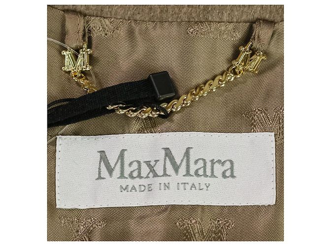 Max Mara FIORIRE4 Teddy Bear Wool Cape Coat - vista 9