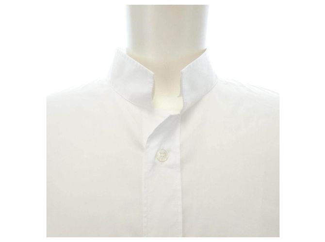 Camisa de algodón blanca Céline - vista 5