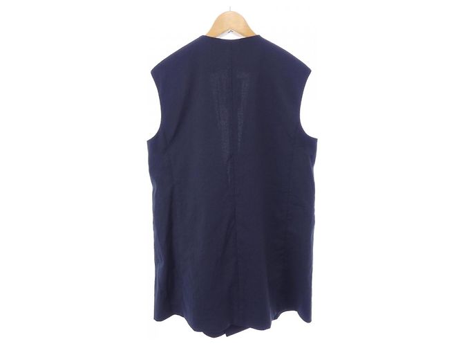 Theory Vest Navy Blue - view 2