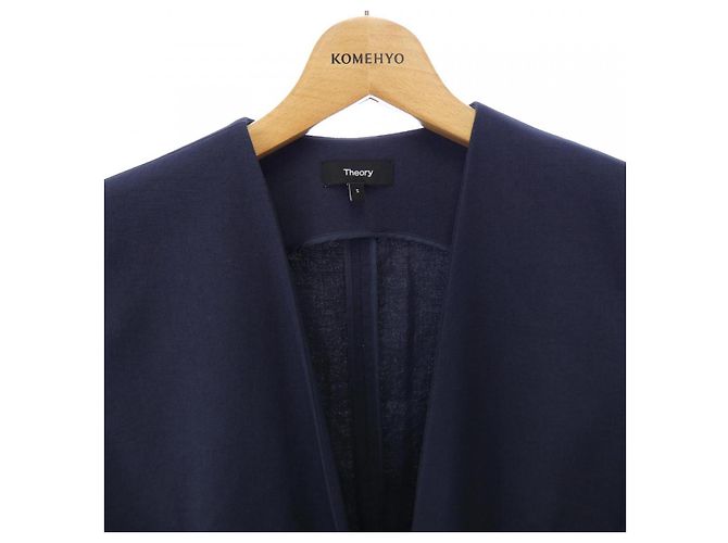 Theory Vest Navy Blue - view 5