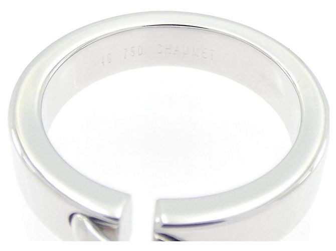 Anello Chaumet Liens Evidence Oro Bianco 750 Misura 6 - vista 4