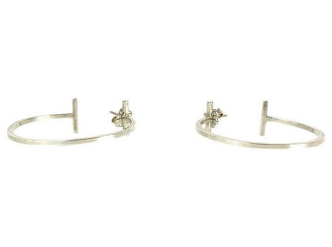 Tiffany & Co Orecchini TIFFANY&Co. T Wire in argento - vista 3