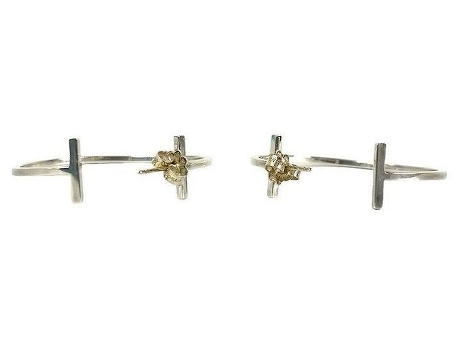Tiffany & Co Orecchini TIFFANY&Co. T Wire in argento - vista 4