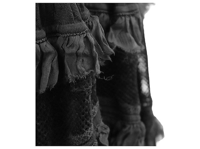 Vestido de malla elástica de viscosa y rayón CHANEL 07A P31447 - vista 4