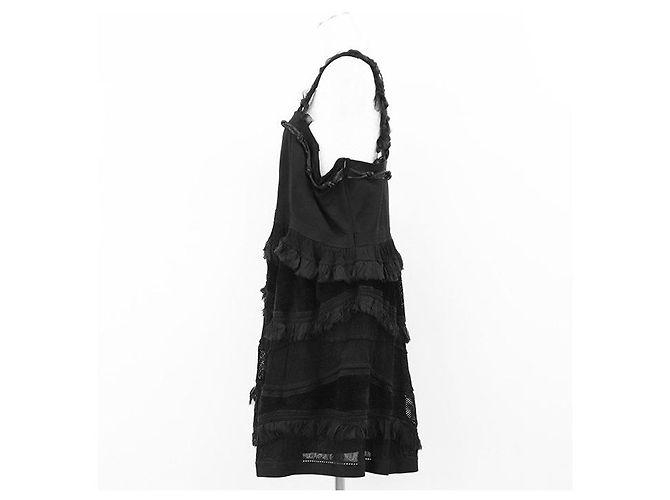 Vestido de malla elástica de viscosa y rayón CHANEL 07A P31447 - vista 5