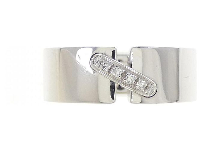 Bague Chaumet Leanne Small en or blanc 18K et diamants Taille 8 - vue 2