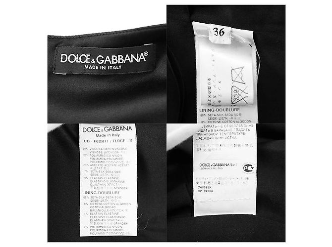 Dolce & Gabbana Vestido combinación de encaje floral Dolce&Gabbana - vista 10