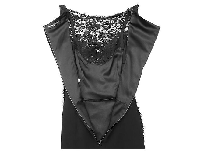 Dolce & Gabbana Vestido combinación de encaje floral Dolce&Gabbana - vista 7