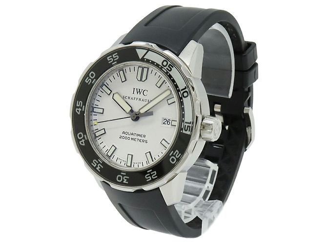 IWC Aquatimer Armbanduhr aus Edelstahl - Ansicht 2