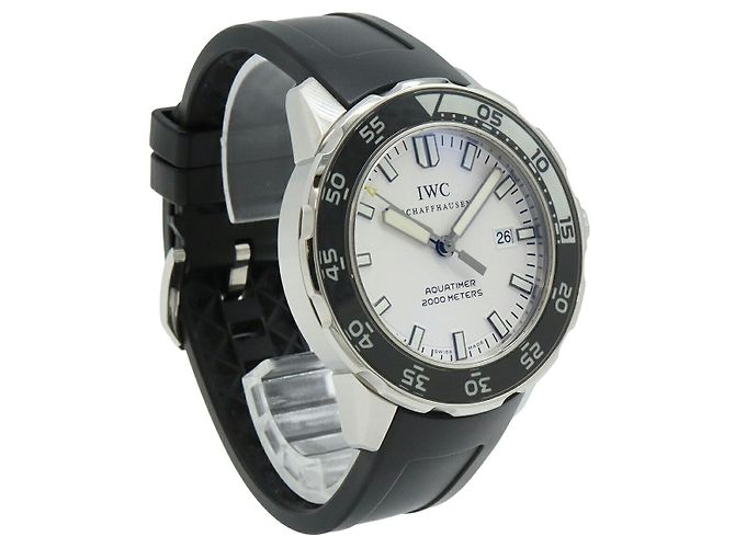 IWC Aquatimer Armbanduhr aus Edelstahl - Ansicht 3