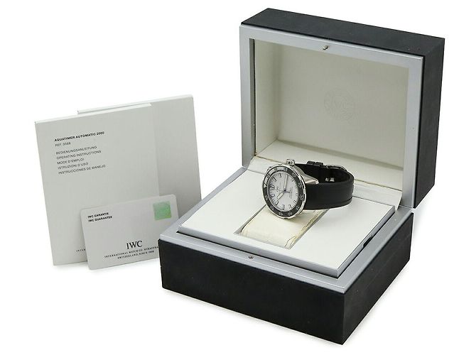 IWC Aquatimer Armbanduhr aus Edelstahl - Ansicht 9