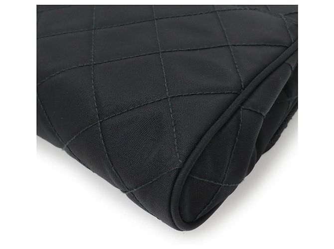 Borsa a tracolla Prada 2way in nylon e pelle - vista 3