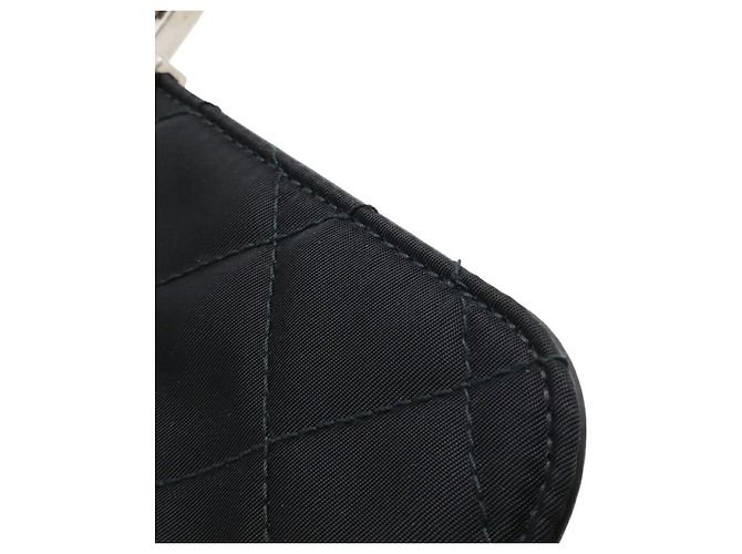 Borsa a tracolla Prada 2way in nylon e pelle - vista 9
