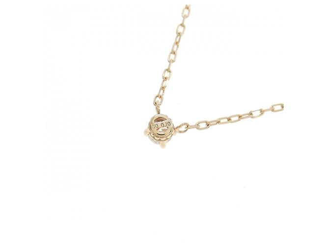 Autre Marque Collana K10 Pink Gold Diamond - vista 4
