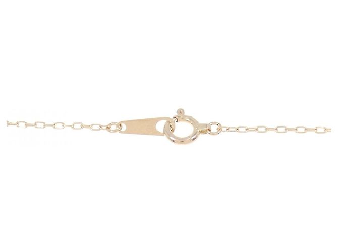 Autre Marque Collana K10 Pink Gold Diamond - vista 5