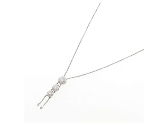 Tasaki Au750 Diamant-Halskette - Ansicht 2