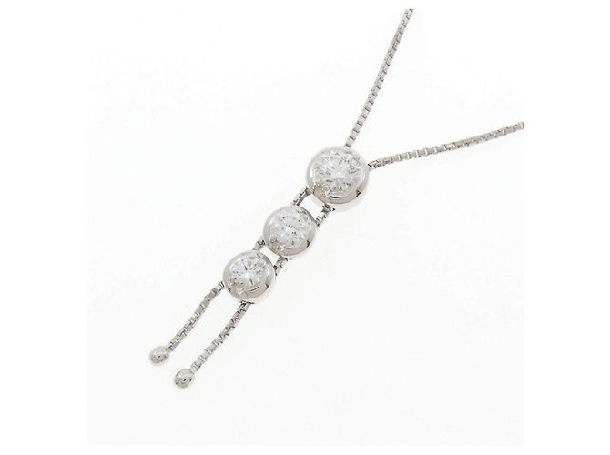 Tasaki Au750 Diamant-Halskette - Ansicht 3