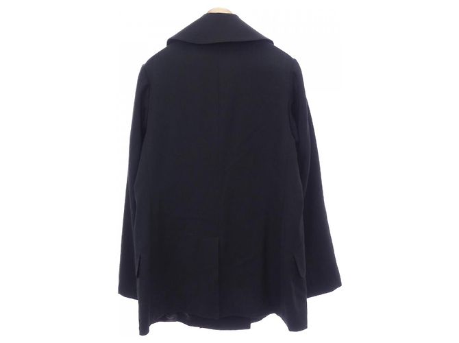 Autre Marque Abrigo negro Yohji Yamamoto - vista 2