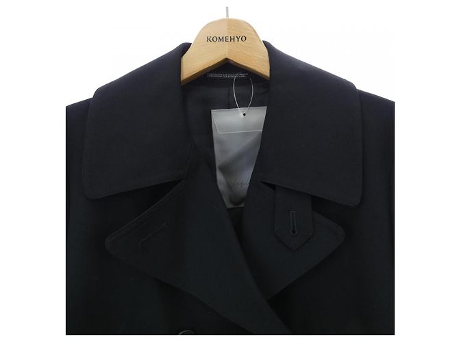 Autre Marque Abrigo negro Yohji Yamamoto - vista 5