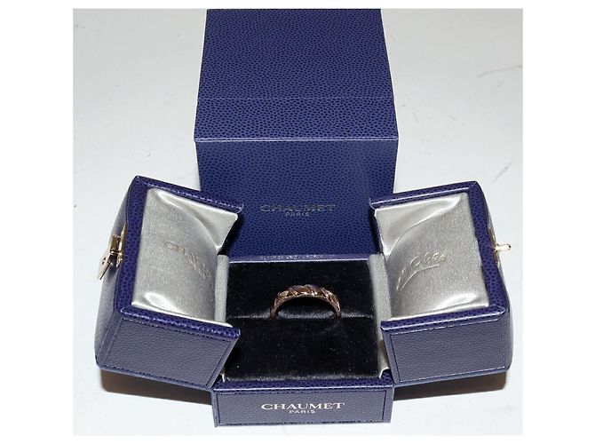 Anello Chaumet Torsade de Chaumet Au750 Misura 18 - vista 3