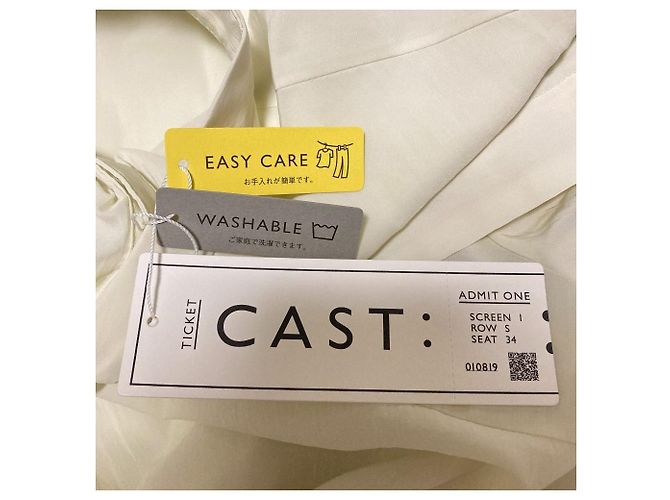 Autre Marque CAST: Vestido transparente con forro - vista 7