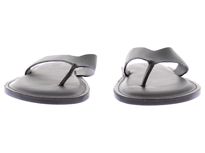 Cos Flip-Flops aus Leder schwarz - Ansicht 3