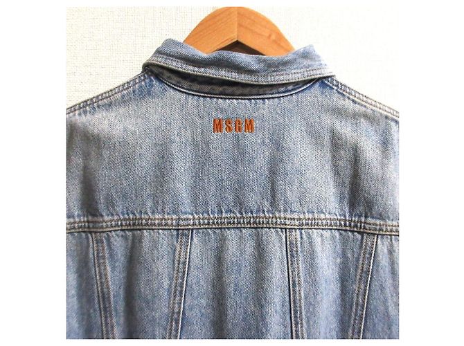 Autre Marque MSGM Jeanskleid Hellblau - Ansicht 6
