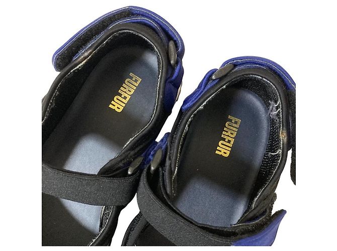 Autre Marque Sandali sneaker FURFUR con suola Vibram e Velcro - vista 12