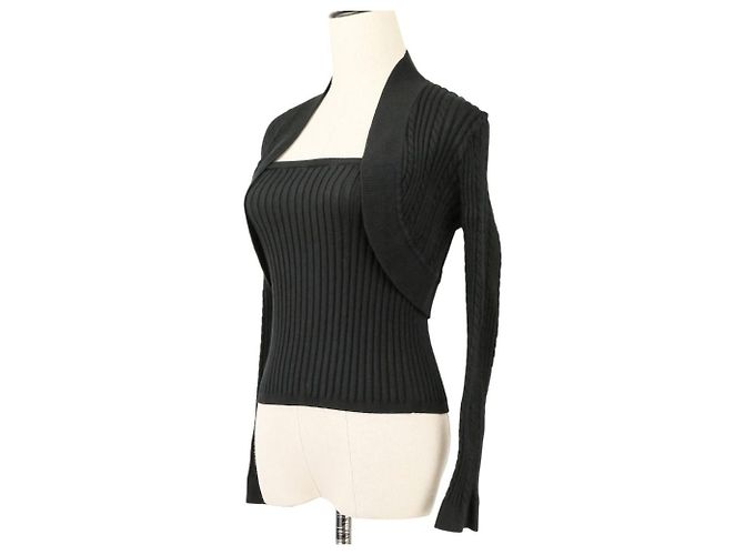 Autre Marque Loulou Willoughby Bustier Bolero 2way Knitwear - vista 2
