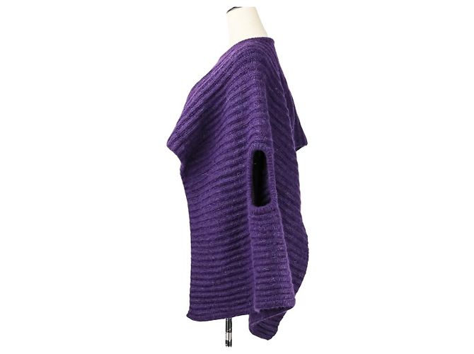 Autre Marque Ann Demeulemeester VALENTINE KNITTED Top de punto de lana - vista 3