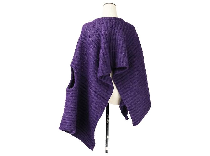 Autre Marque Ann Demeulemeester VALENTINE KNITTED Top de punto de lana - vista 4