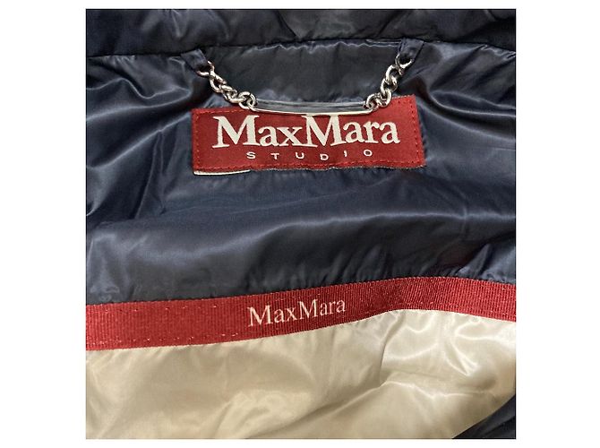 Max Mara Studio Daunenmantel aus weichem Nylon - Ansicht 5