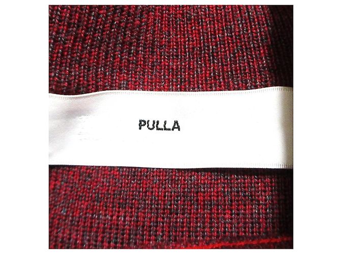 Autre Marque TOGA PULLA Strickoberteil aus Wolle mit Fransen - Ansicht 9