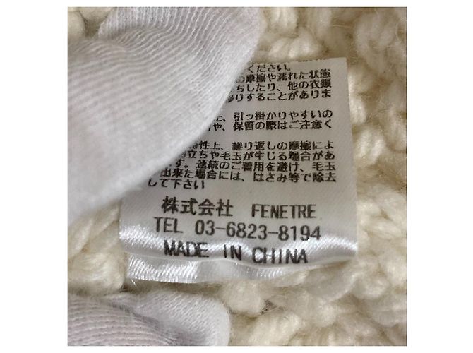Autre Marque L’AUBE BLANC Tops de punto cropped - vista 10