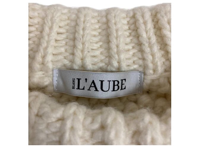 Autre Marque L’AUBE BLANC Tops de punto cropped - vista 4