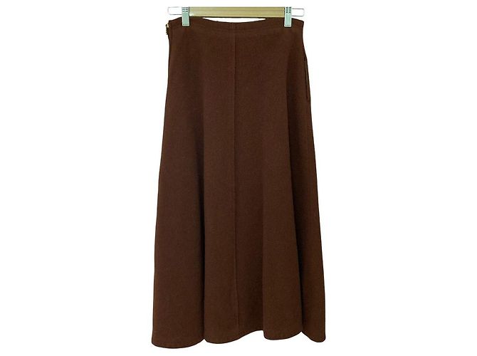 Autre Marque Gonna lunga in lana BRACTMENT - vista 3