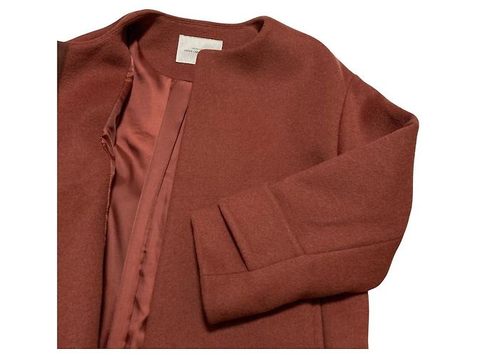 Autre Marque Abrigo sin cuello green label relaxing de Angora Beaver - vista 3