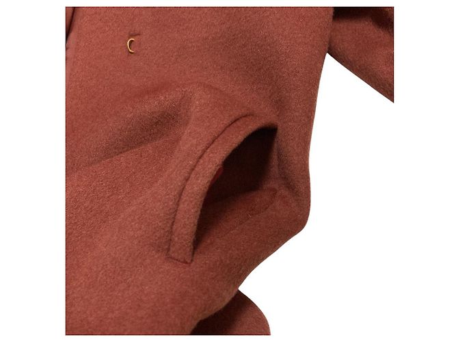 Autre Marque Abrigo sin cuello green label relaxing de Angora Beaver - vista 4