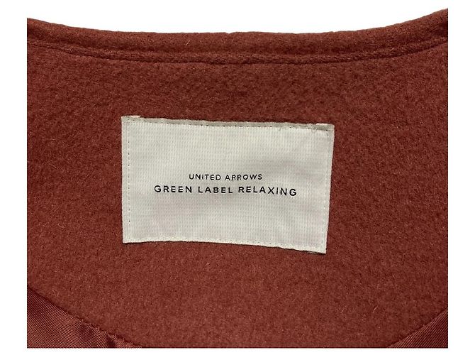 Autre Marque Abrigo sin cuello green label relaxing de Angora Beaver - vista 5