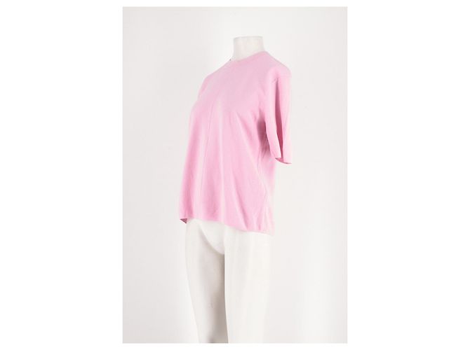 Eric Bompard T-Shirt aus Baumwolle Rosa - Ansicht 4